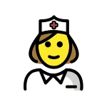 Female Nurse SVG Icon